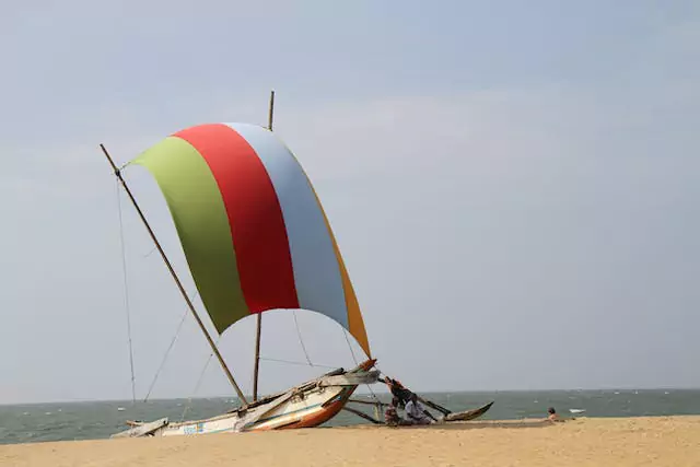 Coastal Paradise: Breathtaking Views of Negombo's Sandy Shores